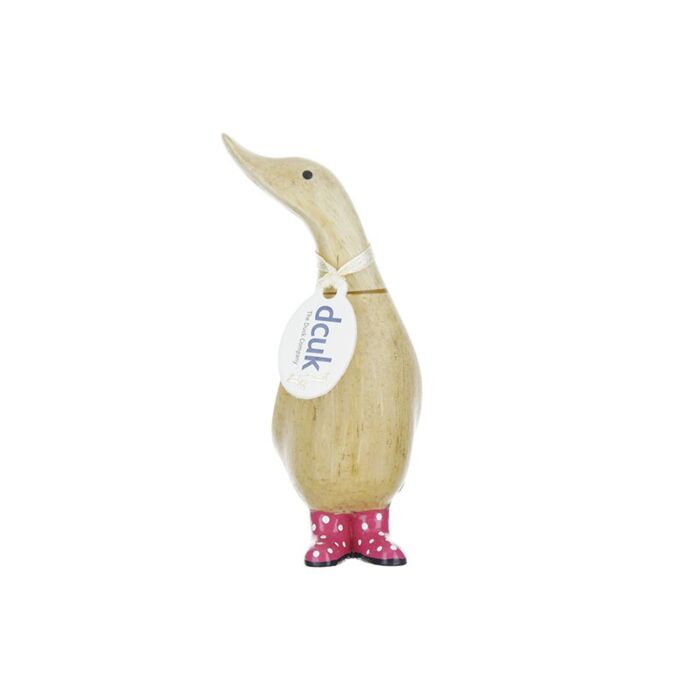 DCUK Dinky Ducks - Spotty Welly -  Pink